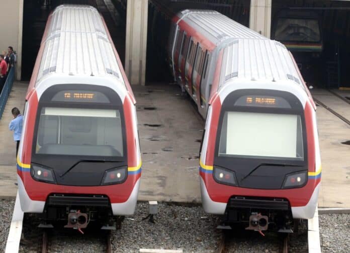 Otro Tren del Metro de Caracas se descarriló, ahora en Palo Verde