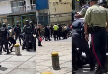 Oficiales de la Policía de Chacao y de la PNB se enfrentaron en Los Palos Grandes